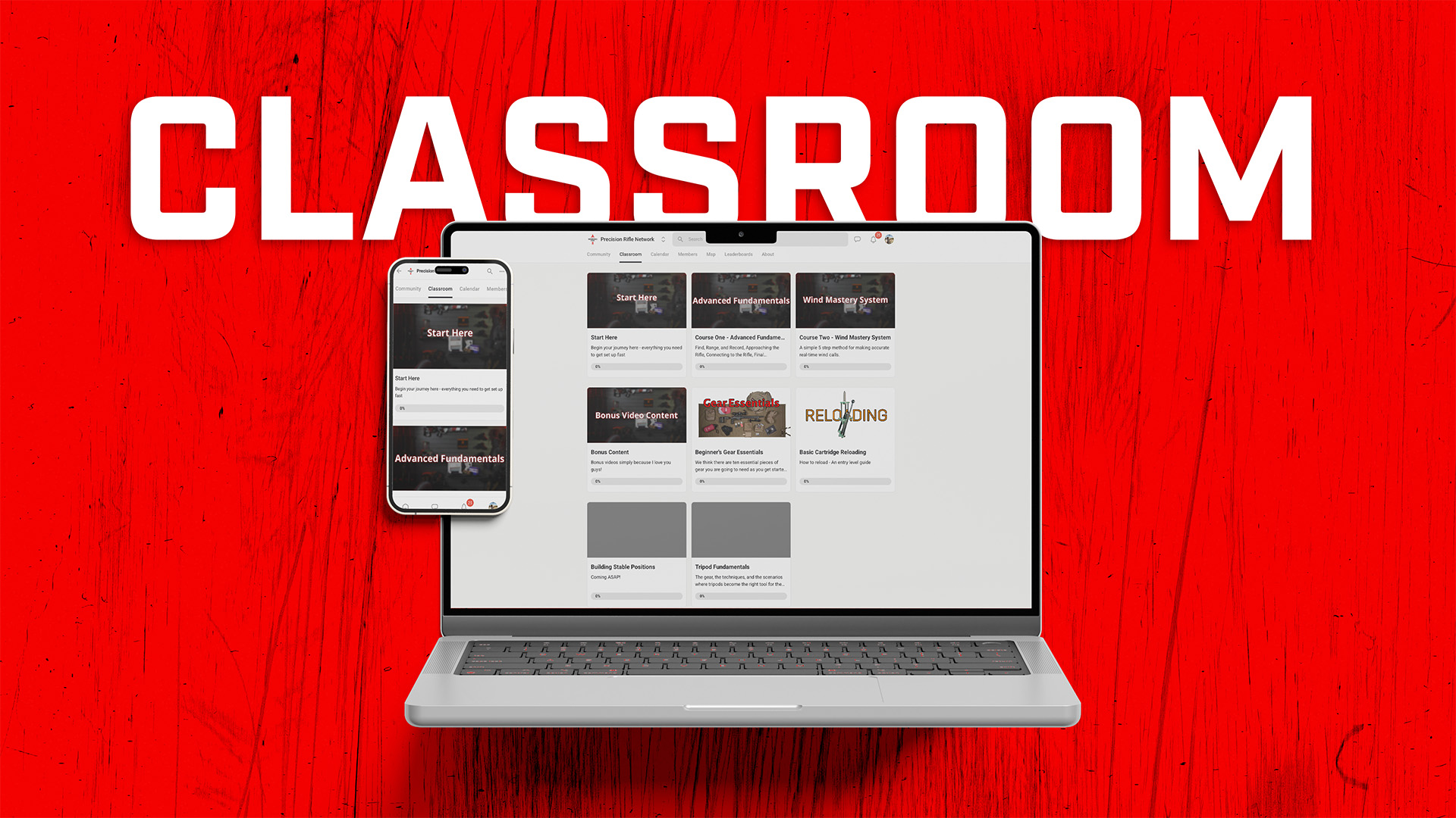 Macbook & iPhone Mockup - Classroom 2
