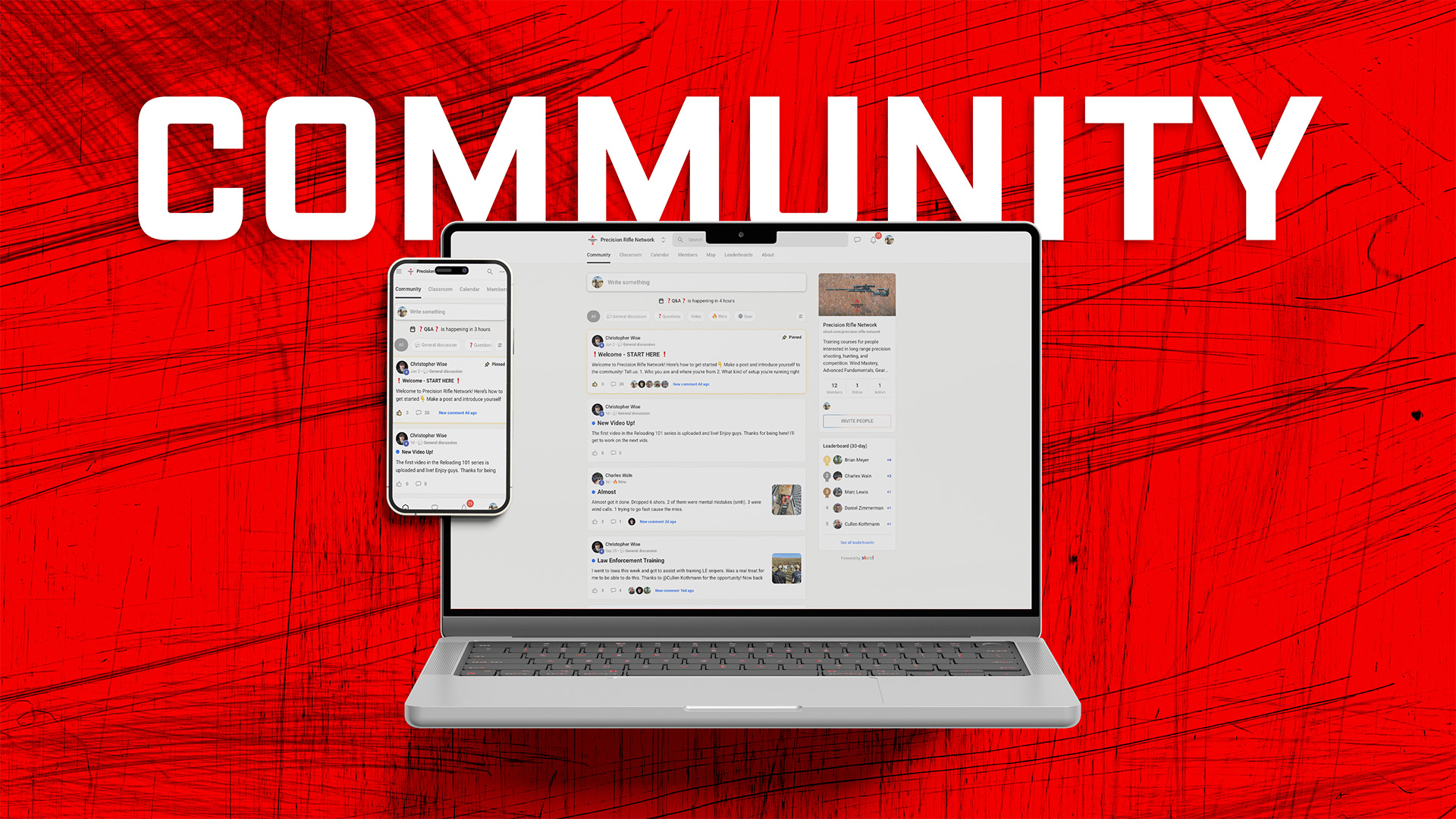 Macbook & iPhone Mockup - Community 2