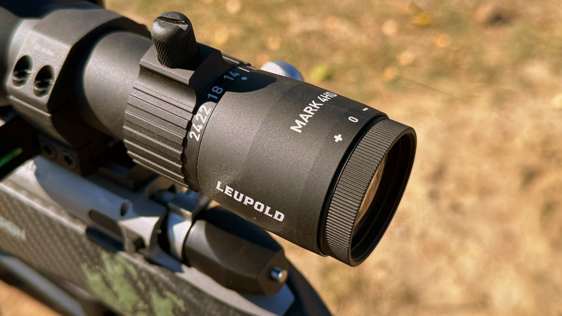 Leupold Mark 4HD riflescope mounted on the Bergara Premier 6.5 PRC